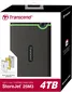 Transcend StoreJet 25M3 Slim, Iron Gray, 4TB, USB 3.0 Micro-B