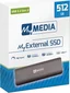 Verbatim MyMEDIA MyExternal SSD, 512GB, USB-C 3.1