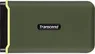 Transcend ESD380C Portable SSD, Military Green, 2TB, USB-C ...