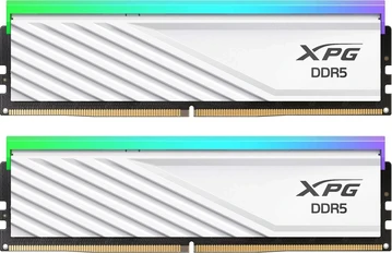 ADATA XPG LANCER BLADE RGB White DIMM Kit 32GB, DDR5-6400, CL32-39-39