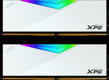 ADATA XPG LANCER RGB White Edition DIMM Kit 32GB, DDR5-7200, CL34-46-46, on-die ECC