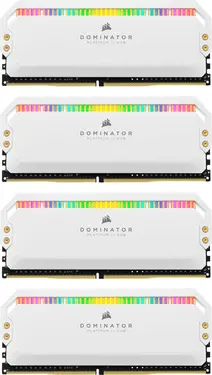 Corsair Dominator Platinum RGB White DIMM Kit 32GB, DDR4-3200, CL16-18-18-36