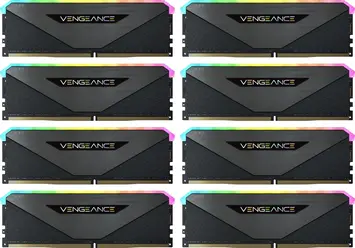 Corsair Vengeance RGB RT Gunmetal DIMM Kit 256GB, DDR4-3600, CL18-22-22-42