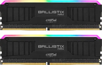 Crucial Ballistix MAX RGB DIMM Kit 16GB, DDR4-4000, CL18-19-19-39