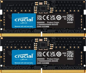 Crucial SO-DIMM Kit 16GB, DDR5-4800, CL40-39-39