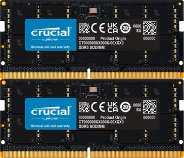 Crucial SO-DIMM Kit 64GB, DDR5-5200, CL42-42-42