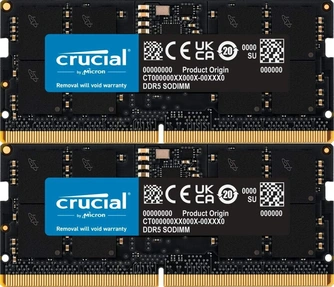 Crucial SO-DIMM Kit 48GB, DDR5-5600, CL46-45-45