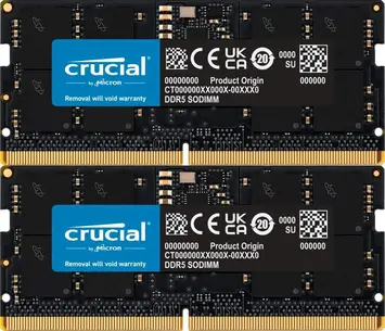 Crucial SO-DIMM Kit 64GB, DDR5-5600, CL46-45-45, on-die ECC