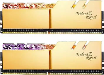 G.Skill Trident Z Royal gold DIMM Kit 32GB, DDR4-3600, CL18-22-22-42