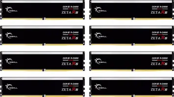 G.Skill Zeta R5 RDIMM Kit 128GB, DDR5-6400, CL32-39-39-102, reg ECC, on-die ECC