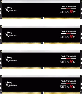 G.Skill Zeta R5 RDIMM Kit 128GB, DDR5-6000, CL30-36-36-96, reg ECC, on-die ECC