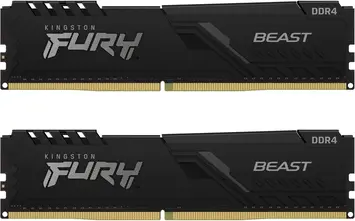 Kingston FURY Beast DIMM Kit 32GB, DDR4-3200, CL16-20-20
