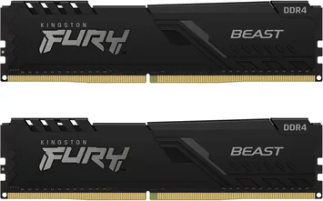 Kingston FURY Beast DIMM Kit 16GB, DDR4-3000, CL15-17-17