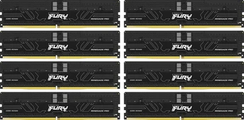 Kingston FURY Renegade Pro RDIMM Kit 256GB, DDR5-6800, CL34-44-44, reg ECC