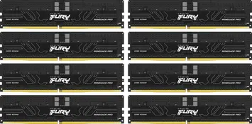 Kingston FURY Renegade Pro RDIMM Kit 128GB, DDR5-6800, CL34-44-44, reg ECC, on-die ECC