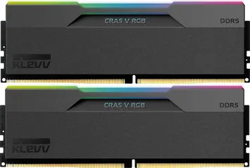 Klevv Cras V RGB DIMM Kit 32GB, DDR5-6400, CL32-38-38-78, on-die ECC