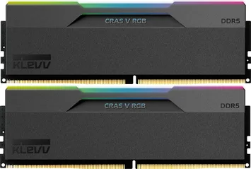 Klevv Cras V RGB DIMM Kit 32GB, DDR5-7200, CL34-44-44-84, on-die ECC