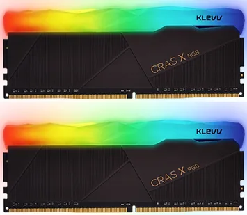 Klevv Cras X RGB DIMM Kit 32GB, DDR4-3200, CL16-18-18-38
