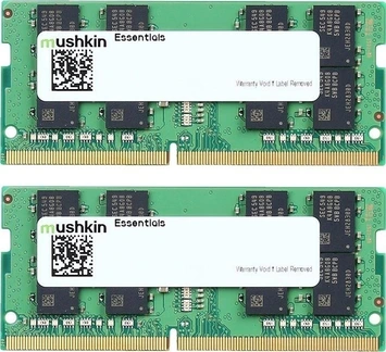 Mushkin Essentials SO-DIMM Kit 16GB, DDR4-2400, CL17-17-17-39