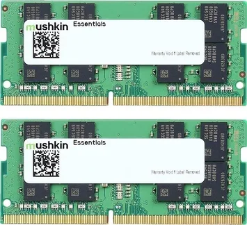 Mushkin Essentials SO-DIMM Kit 64GB, DDR4-3200, CL22-22-22-52