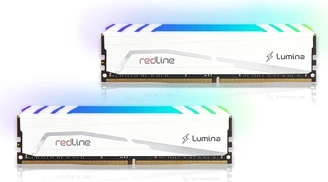 Mushkin Redline Lumina White DIMM Kit 16GB, DDR4-4000, CL18-22-22-42