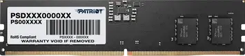Patriot Signature Line DIMM 8GB, DDR5-5200, CL42-42-42-84, on-die ECC