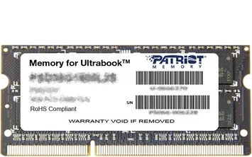 Patriot Signature Line SO-DIMM 8GB, DDR3L-1600, CL11