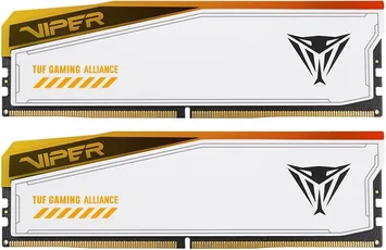Patriot Viper ELITE 5 RGB TUF GAMING ALLIANCE DIMM Kit 32GB, DDR5-6000, CL36-36-36-76, on-die ECC