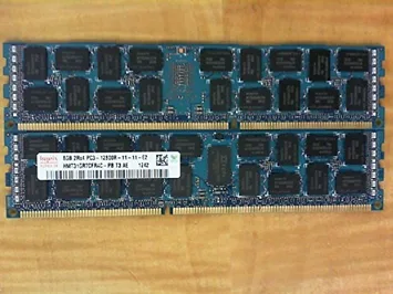 SK hynix RDIMM 8GB, DDR3-1600, CL11, reg ECC