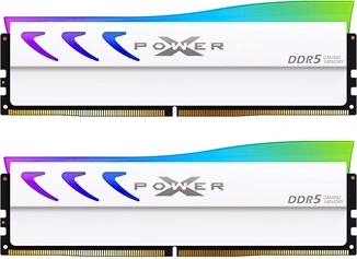 Silicon Power XPOWER Storm RGB white DIMM Kit 32GB, DDR5-6400, CL32-39-39-102