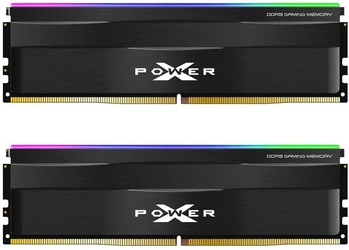 Silicon Power XPOWER Zenith RGB black DIMM Kit 64GB, DDR5-6000, CL30-38-38-96