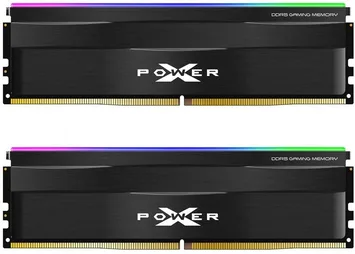 Silicon Power XPOWER Zenith RGB black DIMM Kit 32GB, DDR5-6000, CL30-38-38-96, on-die ECC