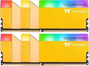 Thermaltake Toughram RGB Memory Metallic Gold DIMM Kit 16GB, DDR4-3600, CL18-19-19-39
