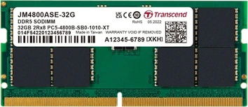 Transcend JetRam SO-DIMM 32GB, DDR5-4800, CL40
