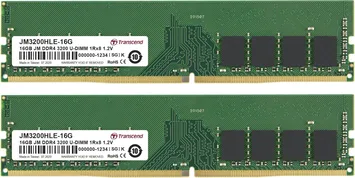 Transcend JetRam DIMM Kit 32GB, DDR4-3200, CL22