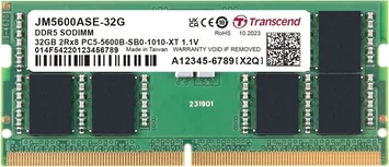 Transcend JetRam SO-DIMM 48GB, DDR5-5600, CL46, on-die ECC