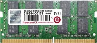 Transcend SO-DIMM 16GB, DDR4-2133, CL15-15-15, ECC