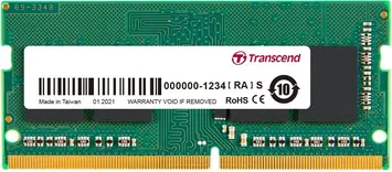 Transcend SO-DIMM 8GB, DDR4-3200, CL22