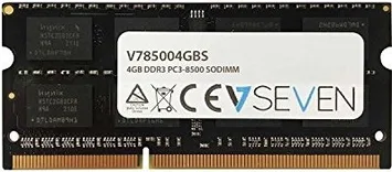 V7 SO-DIMM 4GB, DDR3-1066, CL7