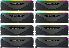 Corsair Vengeance RGB RT Gunmetal DIMM Kit 256GB, DDR4-3600, CL18-22-22-42