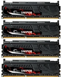 G.Skill Sniper DIMM Kit 16GB, DDR3-2400, CL11-13-13-31