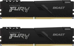 Kingston FURY Beast DIMM Kit 64GB, DDR4-3200, CL16-20-20-39