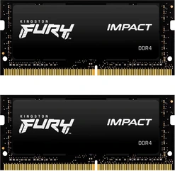 Kingston FURY Impact SO-DIMM Kit 64GB, DDR4-2933, CL17-19-19