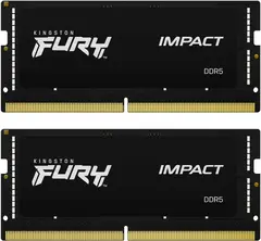 Kingston FURY Impact SO-DIMM Kit 64GB, DDR5-5600, CL40-40-40, on-die ECC