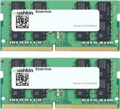 Mushkin Essentials SO-DIMM Kit 16GB, DDR4-2666, CL19-19-19-43
