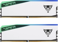 Patriot Viper ELITE 5 RGB DIMM Kit 64GB, DDR5-6200, CL42-46-46-86