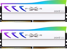 Silicon Power XPOWER Storm RGB white DIMM Kit 32GB, DDR5-6400, CL32-39-39-102