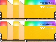 Thermaltake Toughram RGB Memory Metallic Gold DIMM Kit 16GB, DDR4-3600, CL18-19-19-39