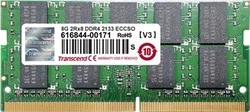 Transcend SO-DIMM 8GB, DDR4-2400, CL17-17-17, ECC