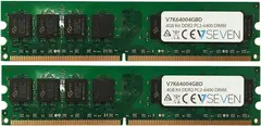V7 DIMM Kit 4GB, DDR2-800, CL6